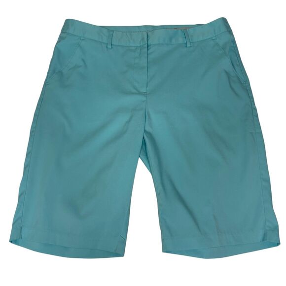 Greg Norman Collection Pants - Greg Norman Womens Golf Shorts Bermuda Active Wear Light Blue 10 bv